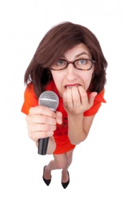 Overcoming stage fright
